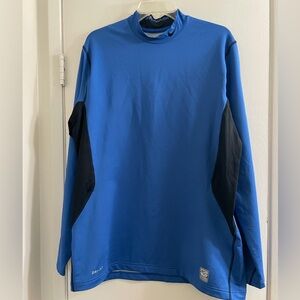 Nike Pro Combat Hyperwarm Men's Fitted Base Layer Royal
Blue Sz XL